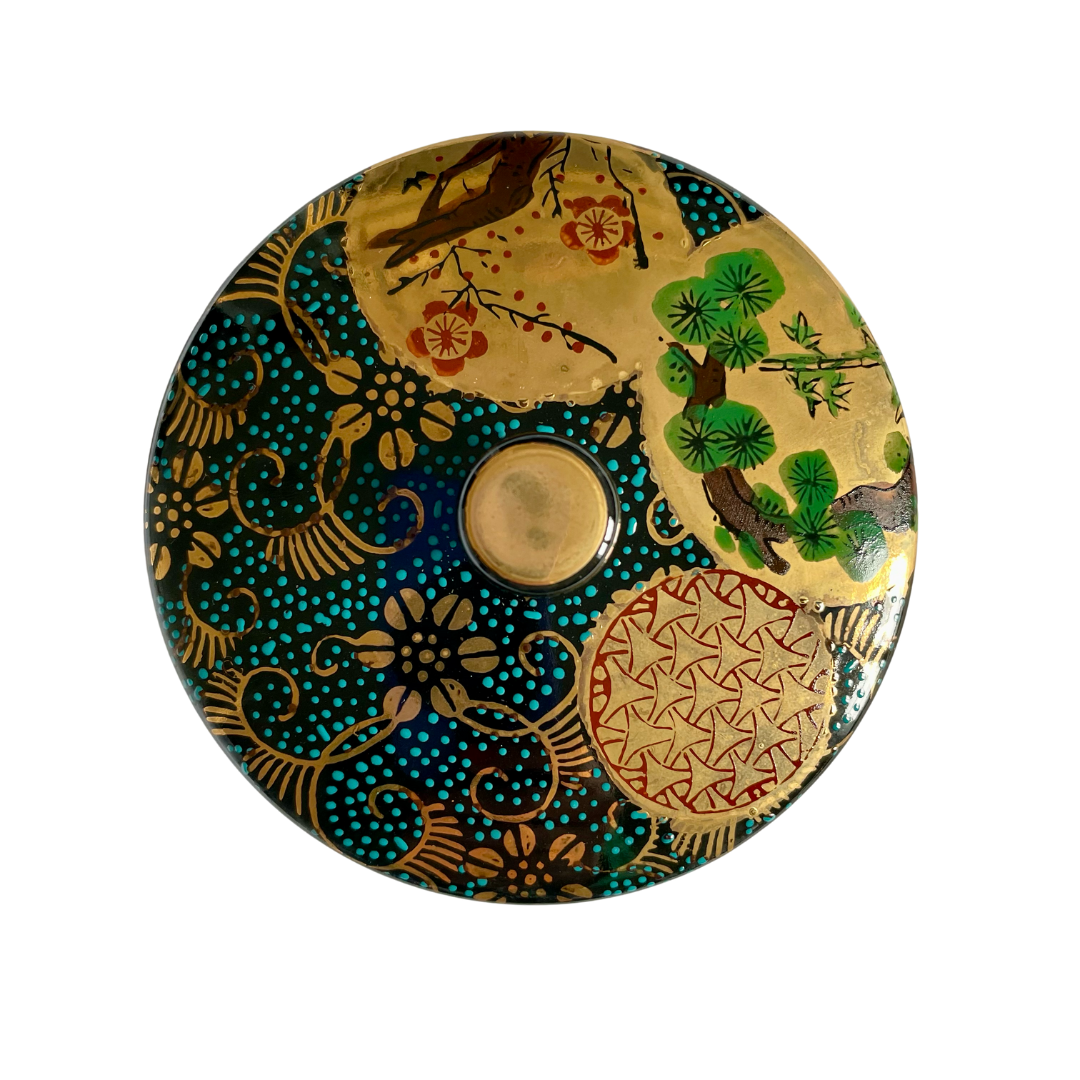 Japanese Odyssey scented candle with Kutani teacup (AO)