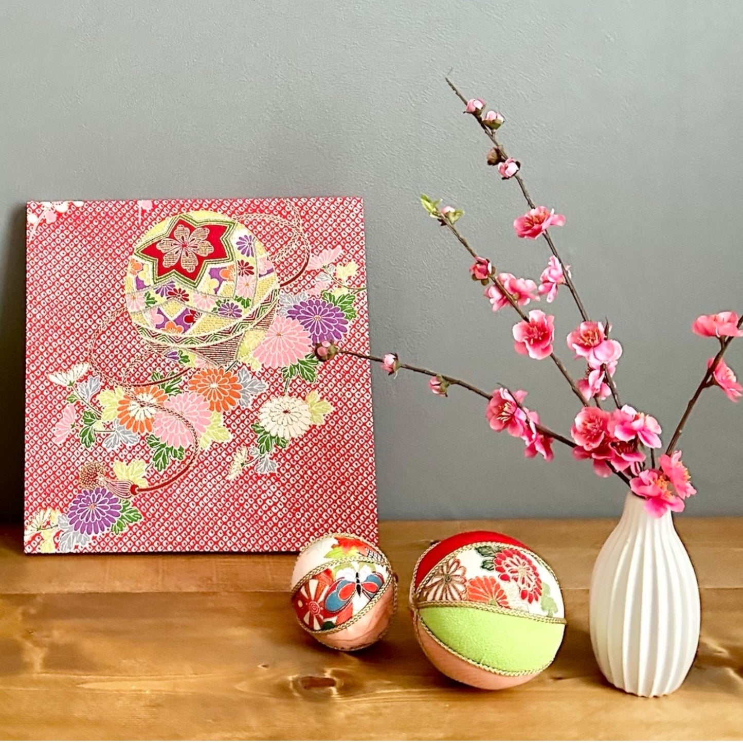 Tableau en Kimono : Ballon