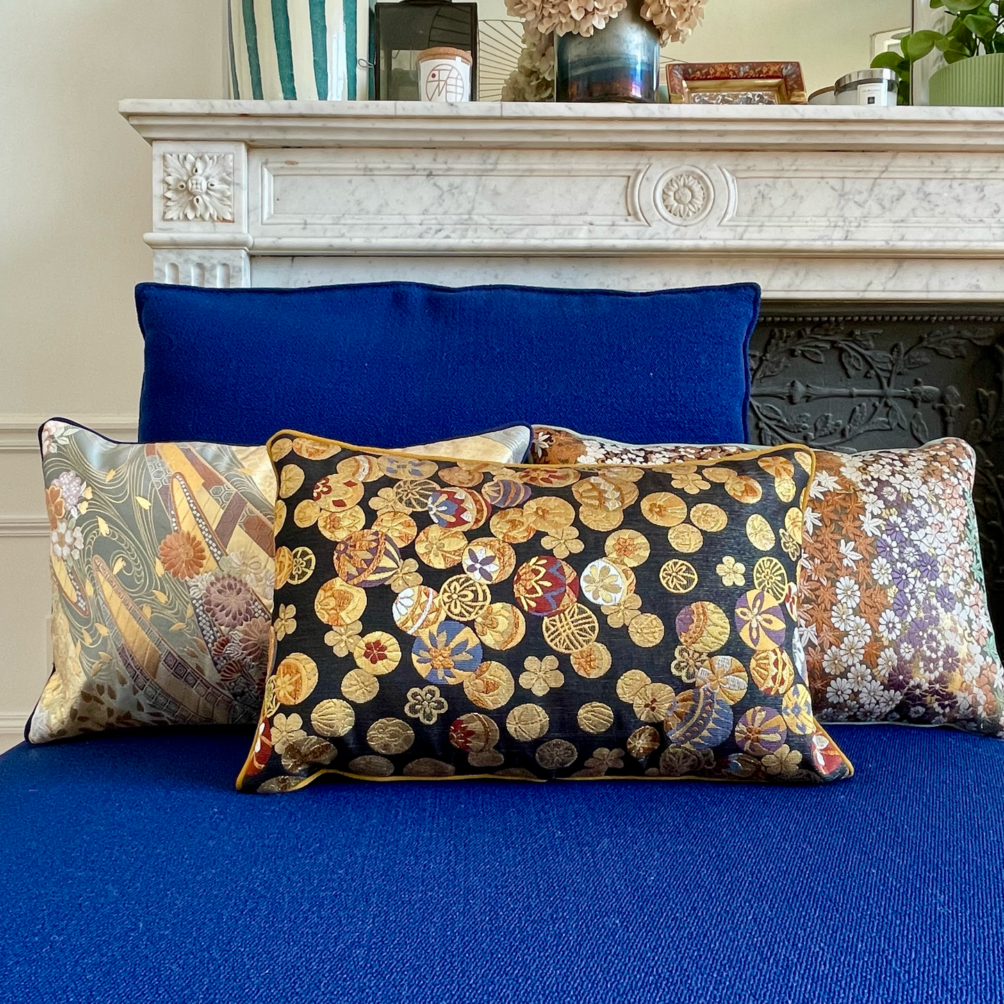 Coussin Obi-Kimono : Mari (Ballon)