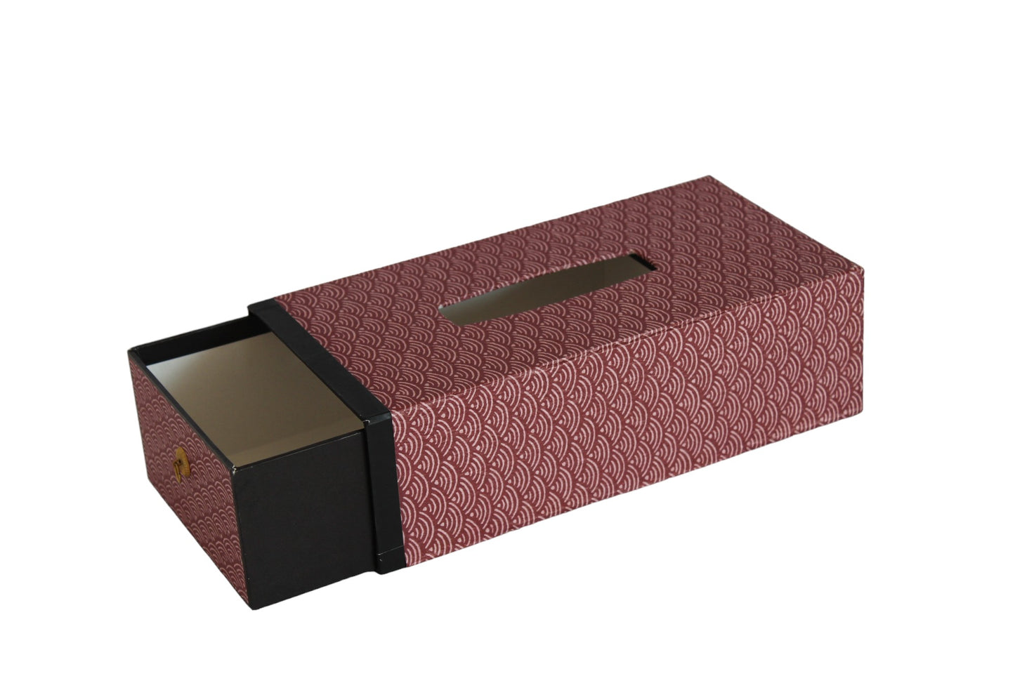 Boite à mouchoirs en Washi : Vague