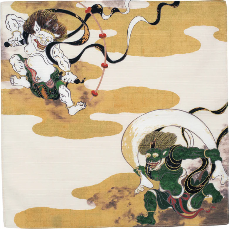 Fuku: Fujin Raijin (God of Wind and God of Thunder)