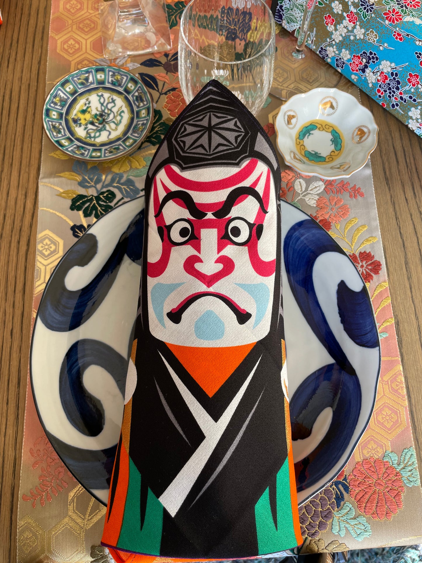 Serviette Furoshiki Fuku : Kabuki