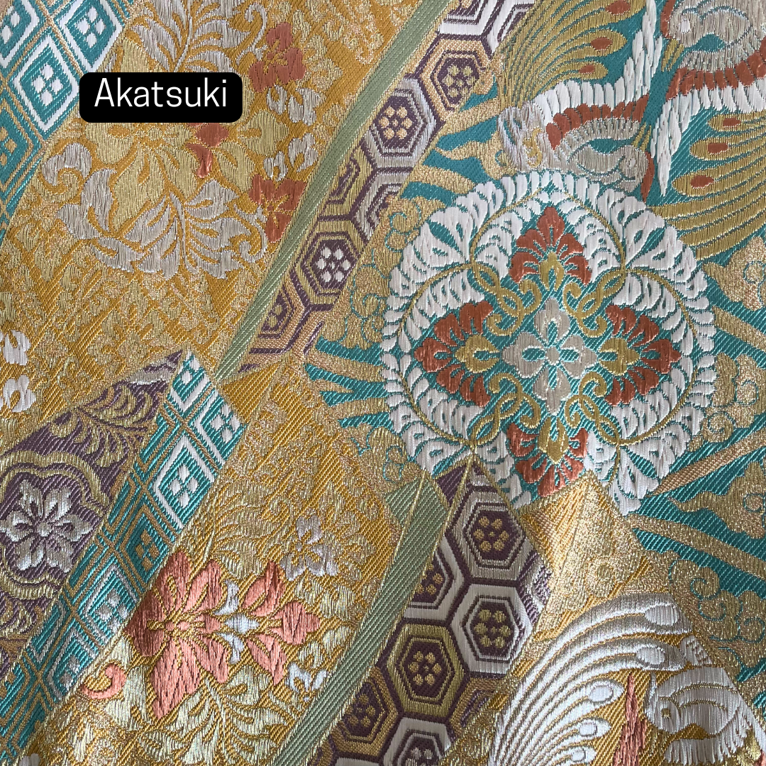 Personalisation Coussin Obi-Kimono : Oshidori, Kin, Akatsuki【Étape 1. Consultation】