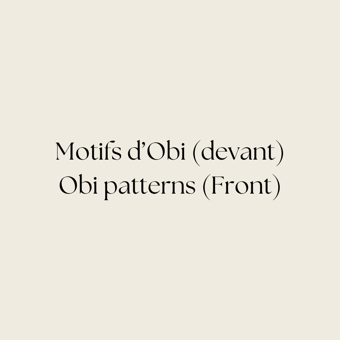 Personalisation Coussin Obi-Kimono : Tsubaki, Houou【Étape 1. Consultation】