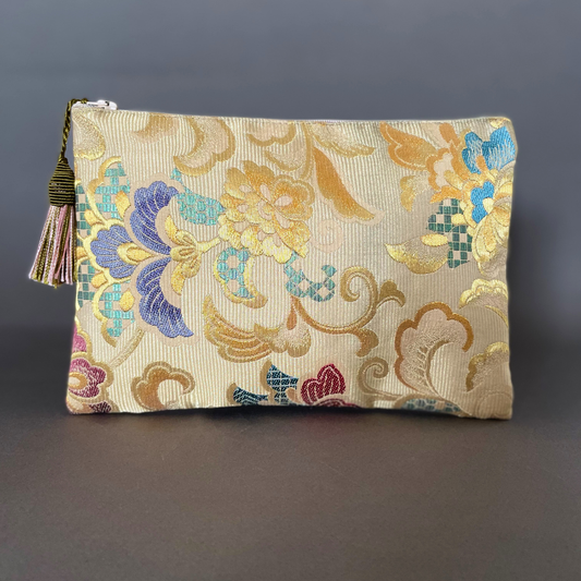 Pochette en soie Miyabi : Houou (Phoenix japonais)