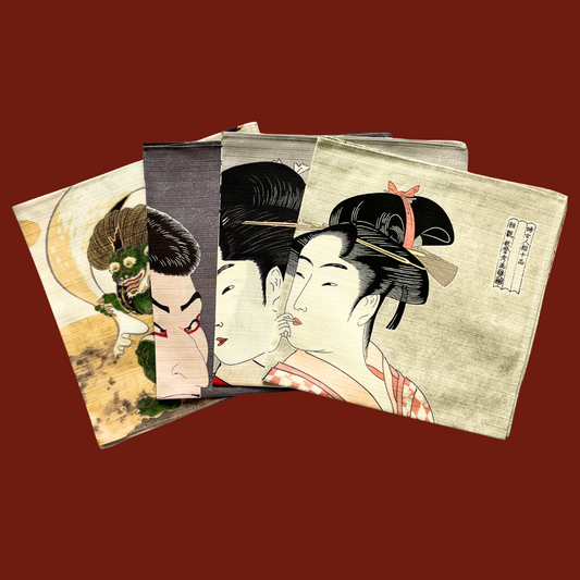 Serviette Furoshiki Bundle: Ukiyo-e