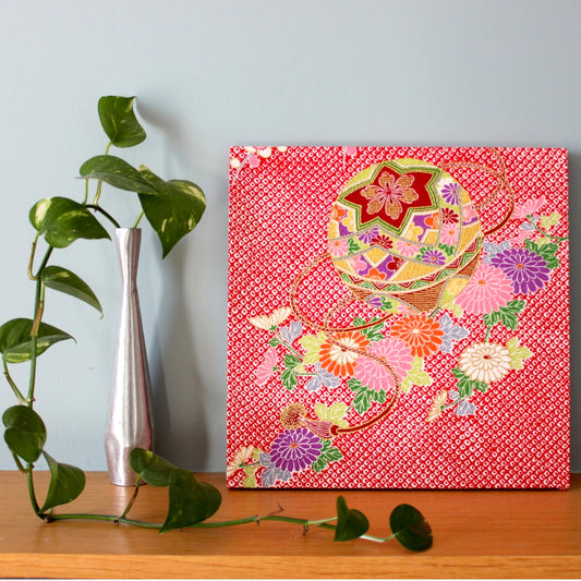 Tableau en Kimono : Ballon