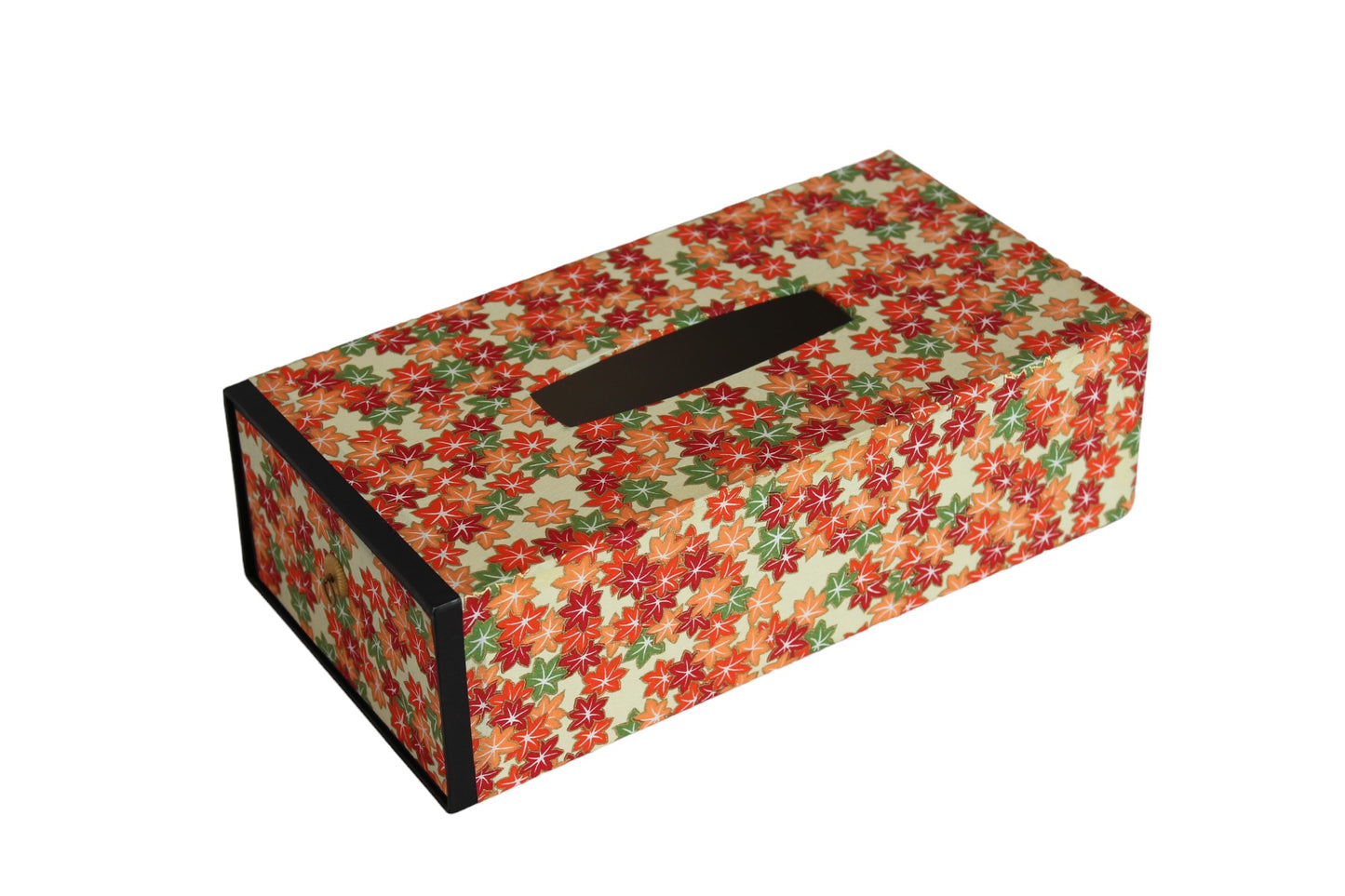 Washi tissue box : Japanese maple