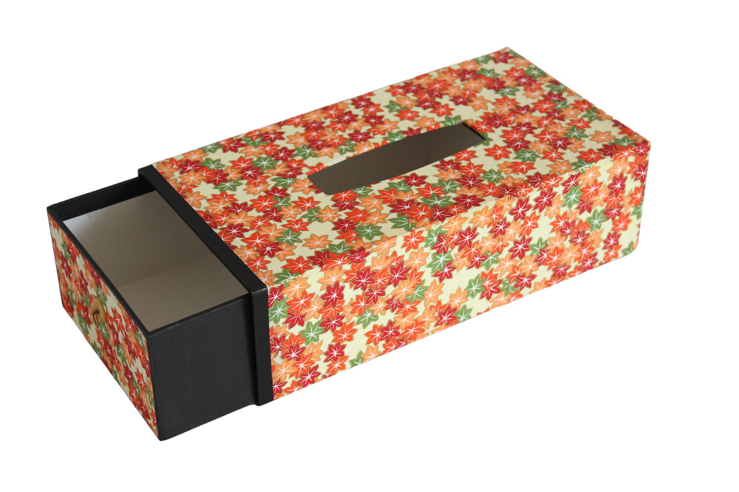 Washi tissue box : Japanese maple