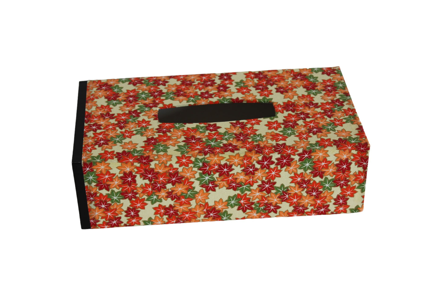 Washi tissue box : Japanese maple