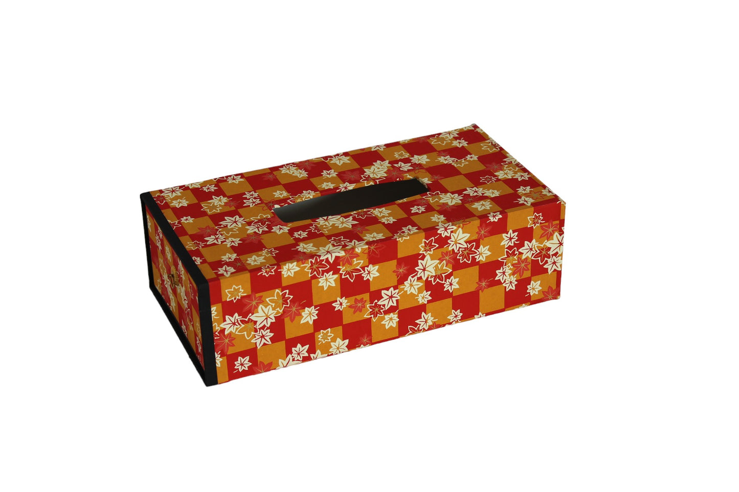 Washi tissue box : Japanese maple 2