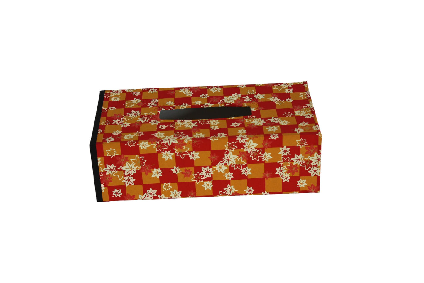 Washi tissue box : Japanese maple 2