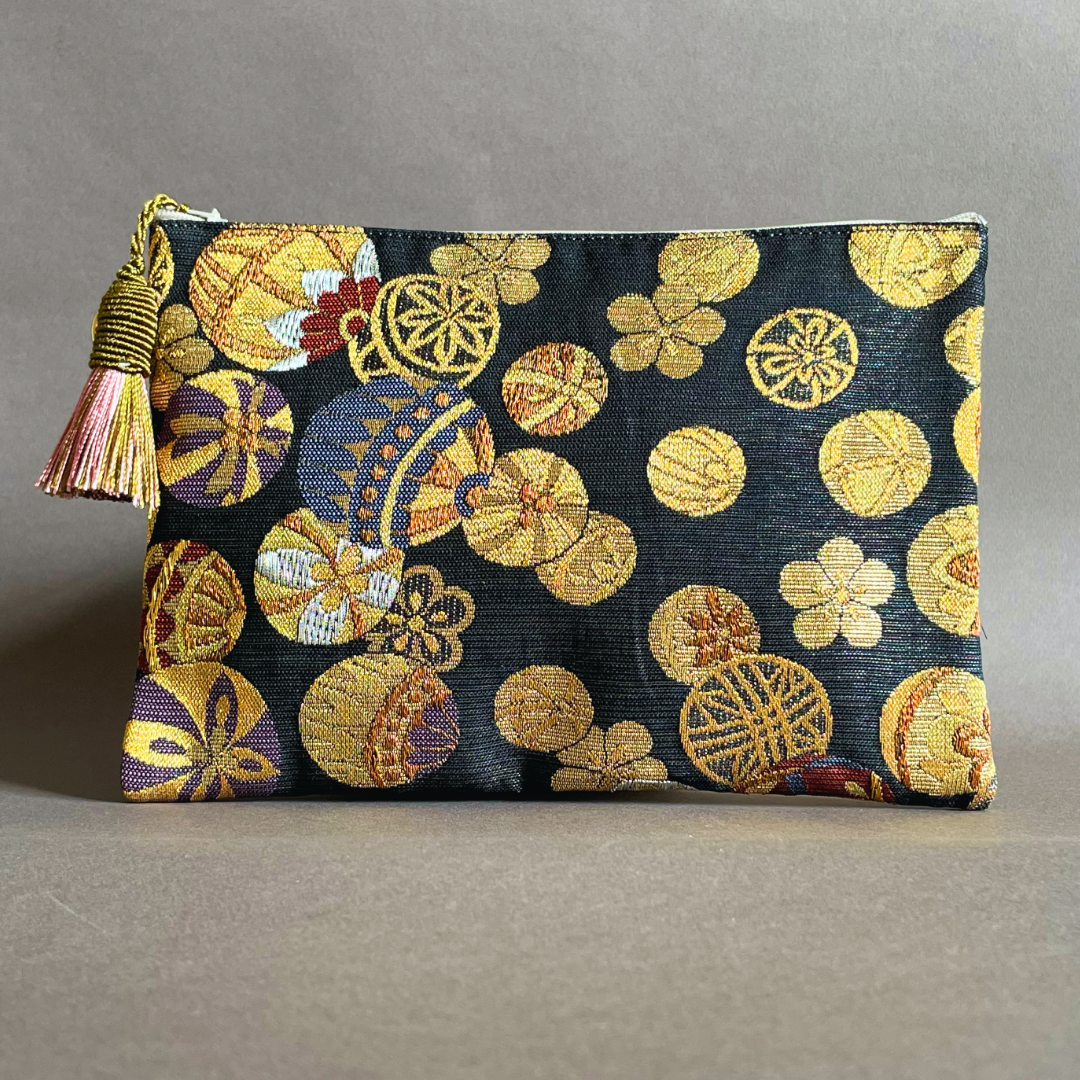 Pochette en soie Miyabi : Mari (Ballon)