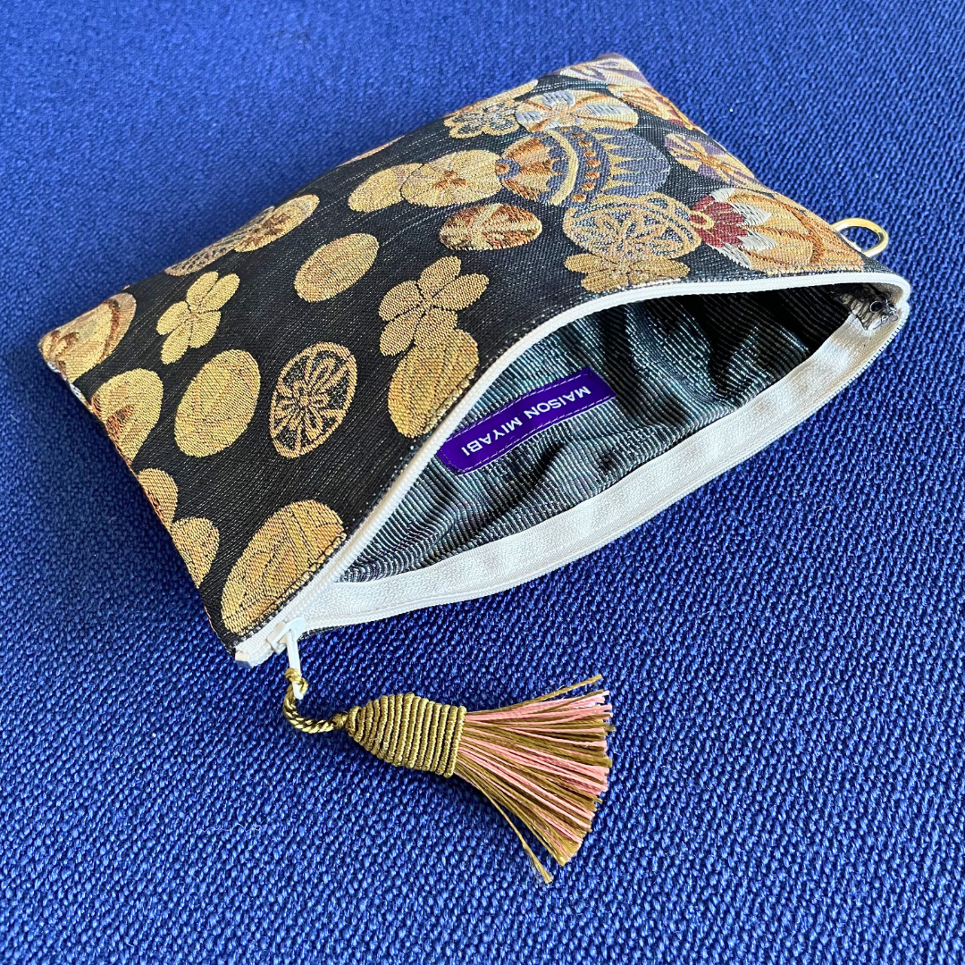 Pochette en soie Miyabi : Mari (Ballon)