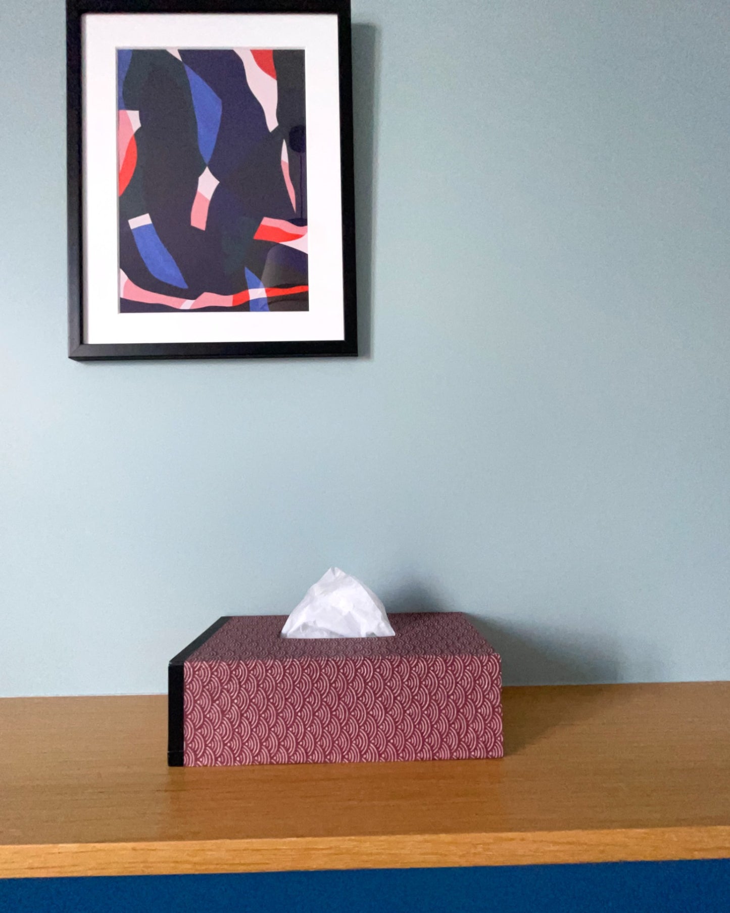 Washi tissue box : Wave