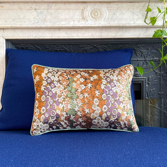 Coussin Obi-Kimono : Shiki (Quatre saisons)
