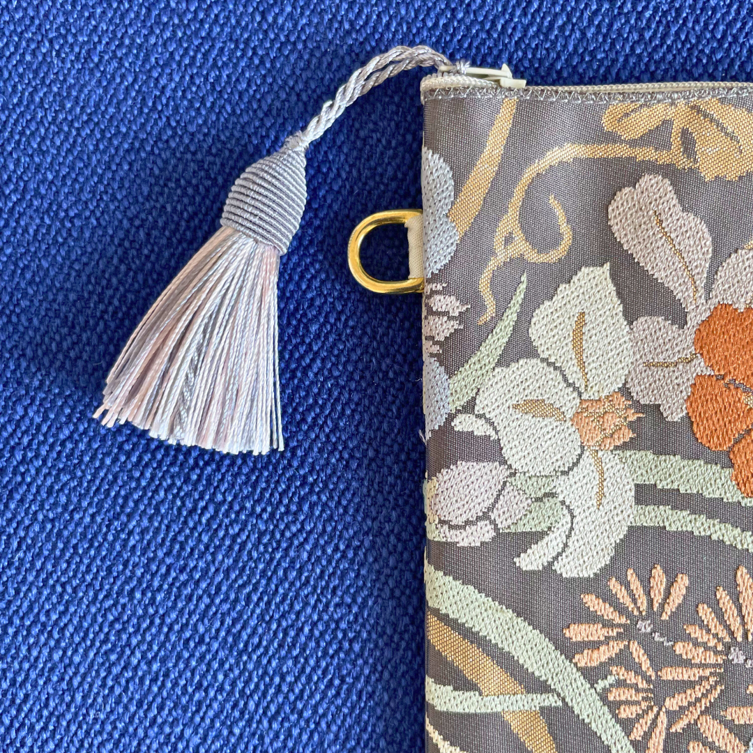 Pochette en soie Miyabi : Utagé - Fête Étincelante