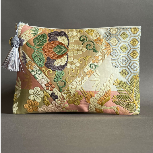 Pochette en soie Miyabi : Kara