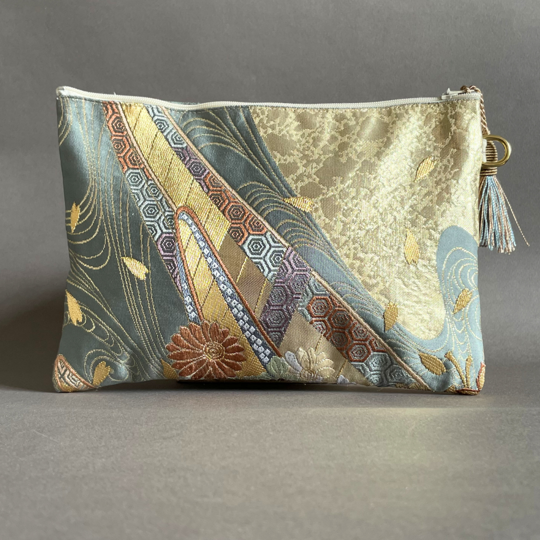 Pochette en soie Miyabi : Momiji (Erable japonais)