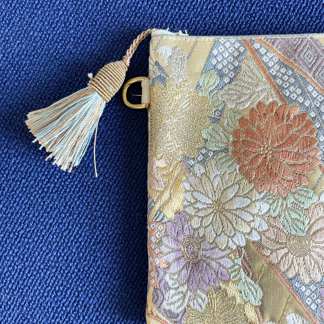 Pochette en soie Miyabi : Momiji (Erable japonais)